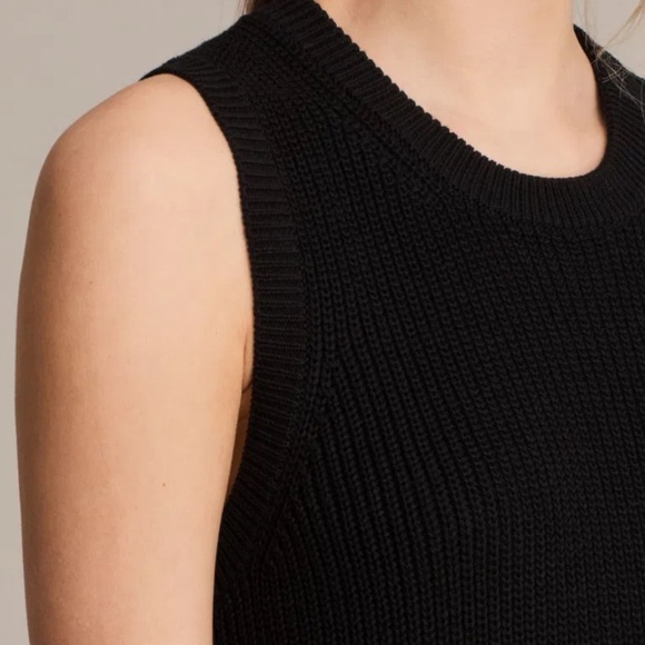 ALL SAINTS Alexis Dress Black Size S New Without Tag - Picture 3 of 12